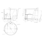 BentWood круглая из лиственницы (D=1,50 м.), h=1 м. Мореная Премиум купель фото  фото - 6