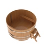 Купель BentWood круглая из лиственницы (D=1,80 м.), h=1 м. Натуральная Премиум для бани фото - 2 BentWood круглая из лиственницы (D=1,80 м.), h=1 м. Натуральная Премиум купель фото фото - 2