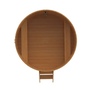 Купель BentWood круглая из лиственницы (D=1,80 м.), h=1 м. Натуральная Премиум для бани фото - 5 BentWood круглая из лиственницы (D=1,80 м.), h=1 м. Натуральная Премиум купель фото фото - 5