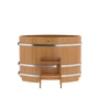 Купель BentWood овальная из лиственницы (0,80х1,42 м.), h=1 м. Натуральная Премиум для контрастных процедур фото - 4 BentWood овальная из лиственницы (0,80х1,42 м.), h=1 м. Натуральная Премиум купель фото фото - 4