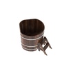 Купель BentWood угловая из лиственницы (1,03 х1,03 м.), h=1 м. Мореная Премиум для купания фото - 2 BentWood угловая из лиственницы (1,03 х1,03 м.), h=1 м. Мореная Премиум купель фото фото - 2