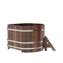 Купель BentWood угловая из лиственницы (1,37 х1,37 м.), h=1 м. Мореная Премиум для контрастных процедур фото - 3 BentWood угловая из лиственницы (1,37 х1,37 м.), h=1 м. Мореная Премиум купель фото фото - 3