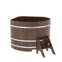 Купель BentWood угловая из дуба (1,37 х1,37 м.), h=1 м. Мореная Премиум в наличии на сайте фото - 1 BentWood угловая из дуба (1,37 х1,37 м.), h=1 м. Мореная Премиум купель фото фото - 1