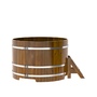 Купель BentWood круглая из лиственницы (D=1,50 м.), h=1 м. Мореная Рустик в наличии на сайте фото - 3 BentWood круглая из лиственницы (D=1,50 м.), h=1 м. Мореная Рустик купель фото фото - 3