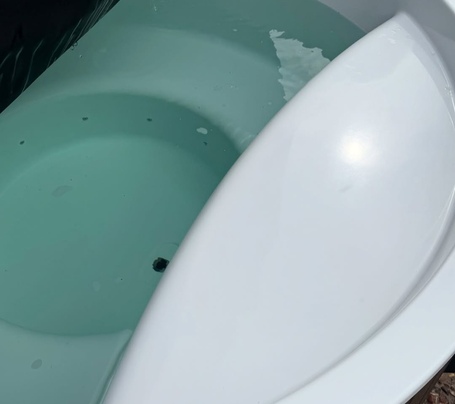 Купель Фурако Polar Spa ELITE 220 круглая с интегрированной печью для 6-8 человек (термососна темная) фото  фото - 15