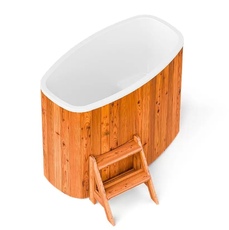 Купель Polar Spa STANDART 79 Double овальная для 1 человека (термососна светлая)